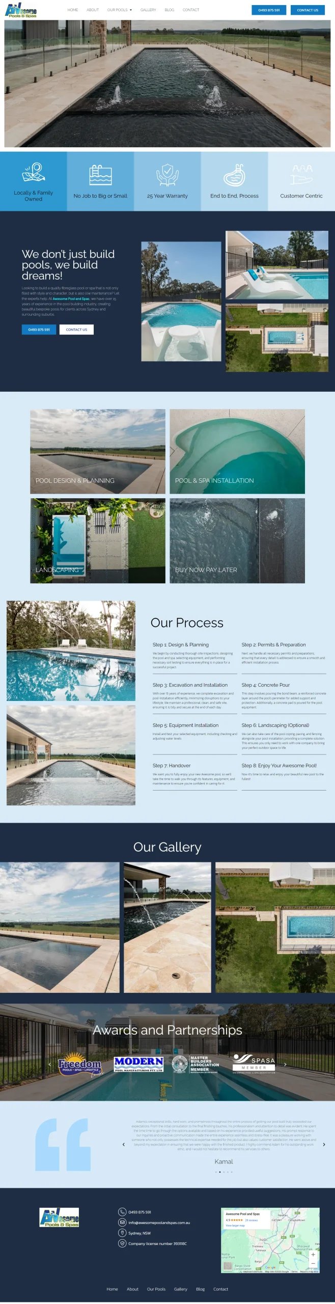Awesome Pool And Spas