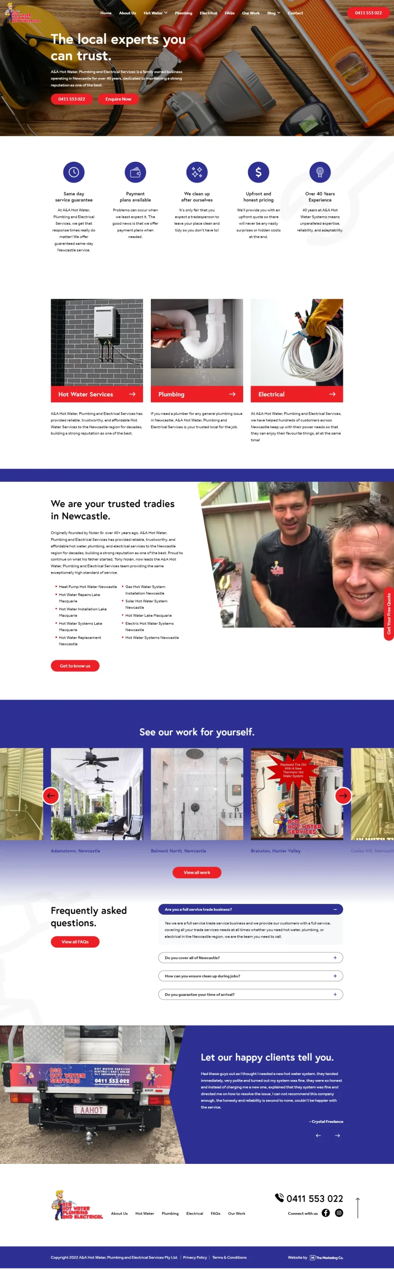 Hot Water Systems New Castle