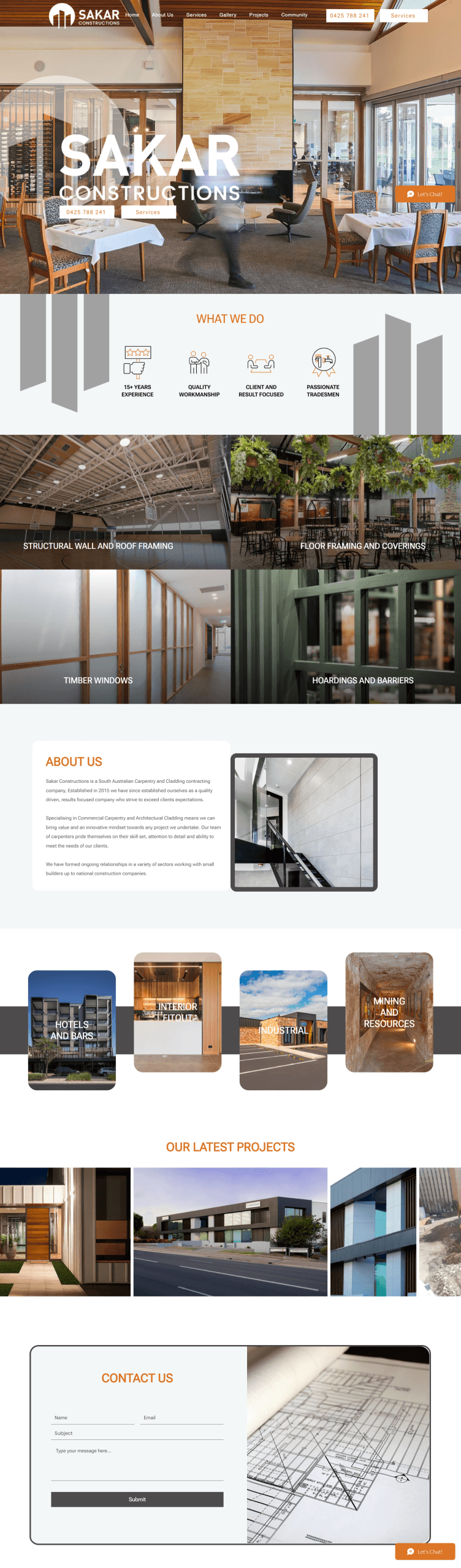 Sakar Constructions